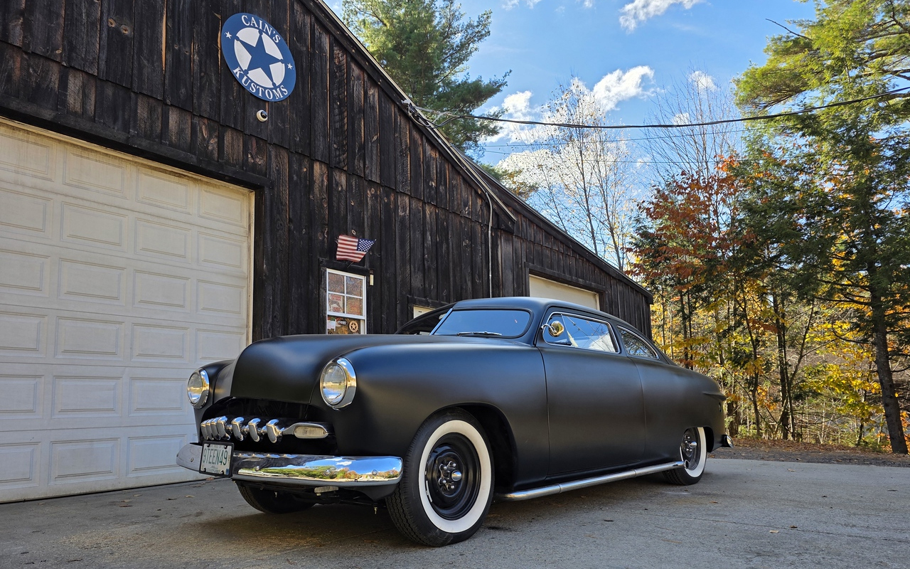 Classic car insurance bodywork at Cain's Kustoms